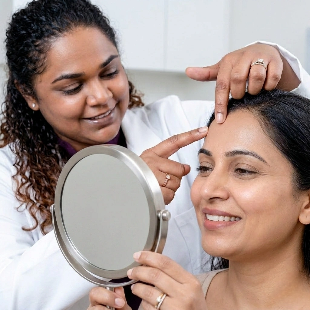 Botox aftercare and follow-up results assessment at Cleaura Clinic Nagpur