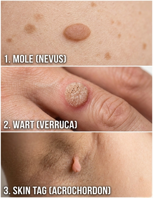 Dermatologist performing mole removal treatment at Cleaura Clinic, Nagpur