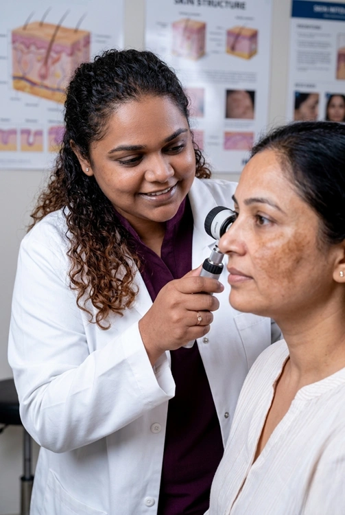 Dr. Shruti Gunashekhar — melasma specialist at Cleaura Clinic Nagpur