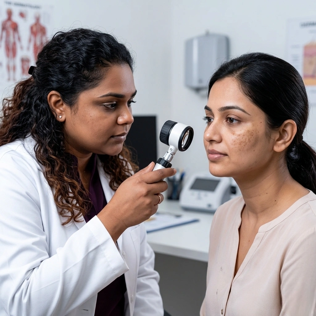 Pigmentation consultation and skin analysis at Cleaura Clinic Nagpur