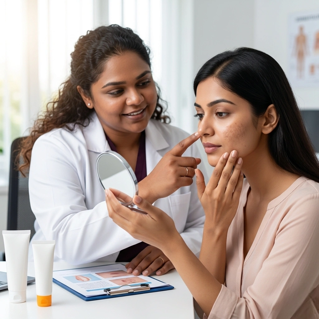Pigmentation maintenance and skincare routine at Cleaura Clinic Nagpur